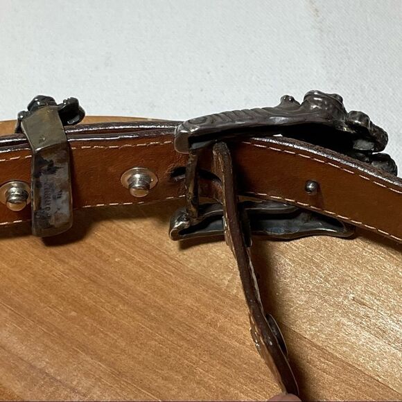 J. Deegan sterling silver frog belt - Picture 15 of 16